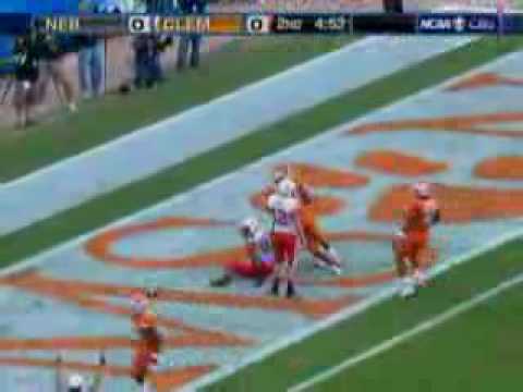 Nebraska Vs. Clemson (Gator Bowl) 2008 Football