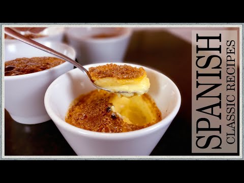 Classic Spanish Creme Catalana Recipe/Traditional Creme Catalana Recipe