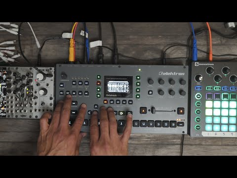 Octatrack Mk2 Dawless setup // Live performance.