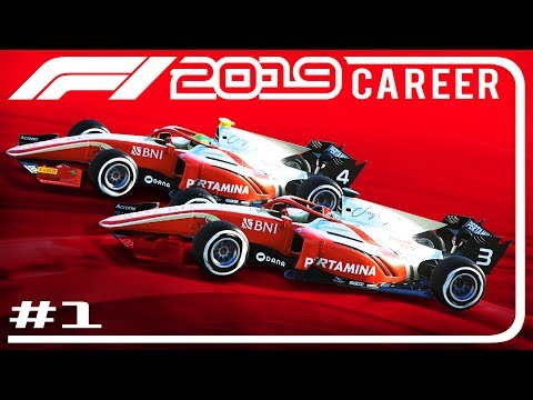 F1 2019 Career Mode Part 1 | FORMULA 2 DEBUT & SIGNING FOR FERRARI
