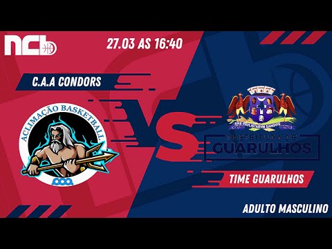 C.A.A CONDORS X TIME GUARULHOS - NCB ADULTO MASCULINO 2022.1