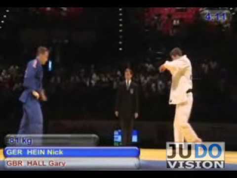 JUDO 2009 World Cup Birmingham: Nick Hein (GER) - Gary Hall (GBR)