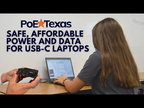 PoE to USB-C Power Converter (Power Only, No Data), 5V 2.4A 12W Charging Adapter, 48V PoE to USB-C Power Output, IEEE 802.3af/at Compliant, IP65 Waterproof for Outdoor Security Camera/Tablet/LED Light video review thumbnail