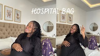 WHAT IS IN MY HOSPITAL BAG?? Baby/Mummy bag #pregnancy #hospitalbagessentials #maternity