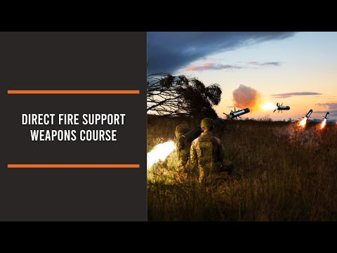 Direct Fire Support Weapons Course