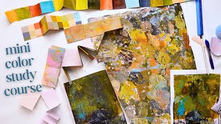 Mini-Course: Color Studies for Mixed Media Art (So Fun!)