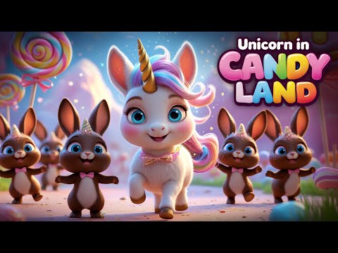 Magical Unicorn in Candy Land 🦄🍭 | English Moral Stories | Bedtime Stories