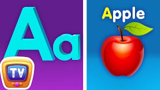 Phonics Song with TWO Words - A For Apple - ABC Al