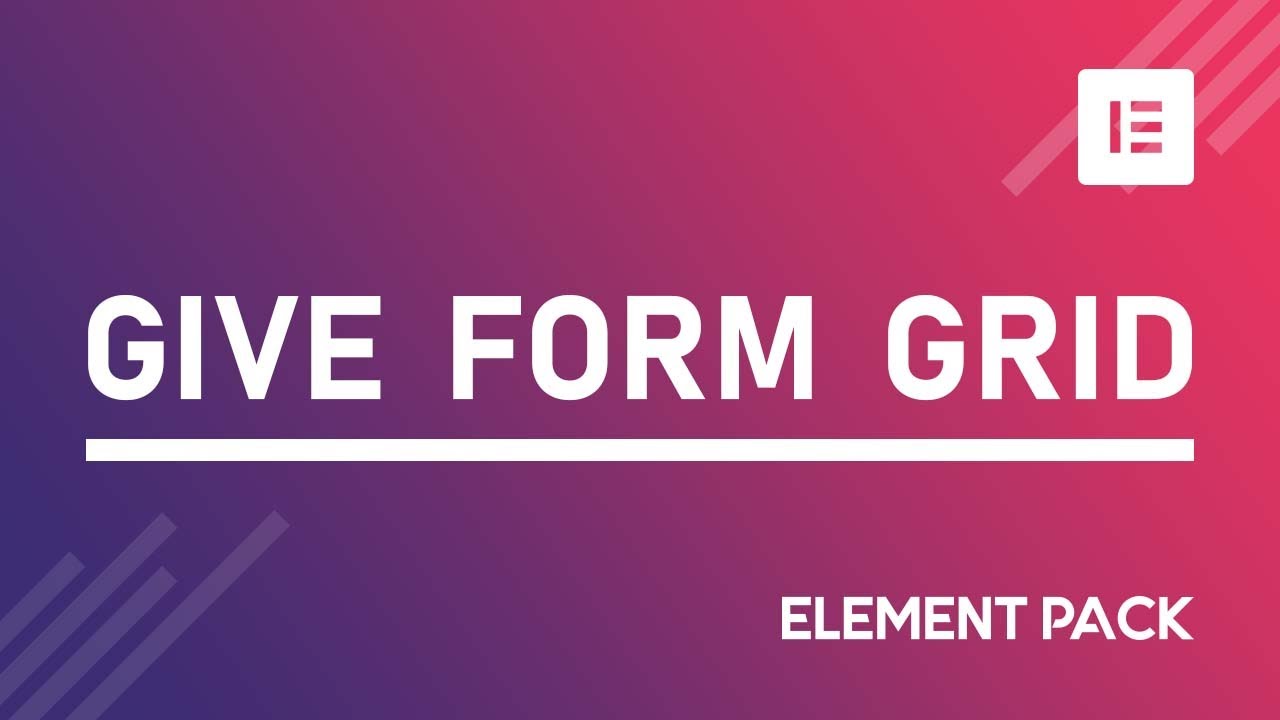 Give Form Grid Video Thumbnail