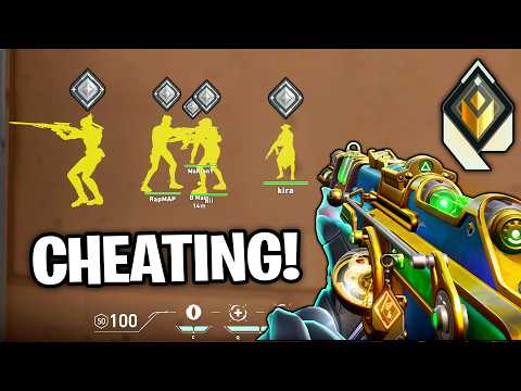 2 Radiant's with Hacks VS 5 Silvers! - Who Wins?