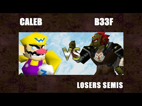 RNS1 Losers Semis - Caleb (Wario) Vs. B33f (Ganondorf) Smash Remix - SSB64