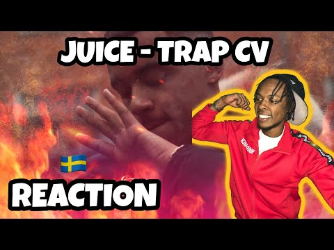 AMERICAN REACTS TO SWEDISH RAP! Juice - Trap CV (ENGLISH LYRICS)