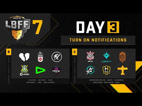 [ENG] LBFF 7 - Day 3 - Group B & C | Free Fire Esports
