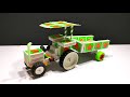 How To Make Tractor With Matchbox Tractor Kaise Banaen Homemade Tractor Hacker Pritam