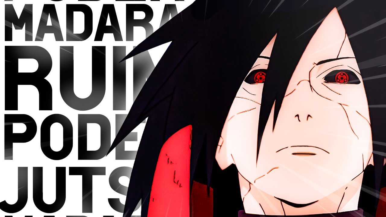 O VILÃO MAIS APELÃO DOS ANIMES... MADARA UCHIHA...
