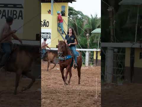 Será se mulher só sabe cair na vaquejada? #vaquejada #vaqueira