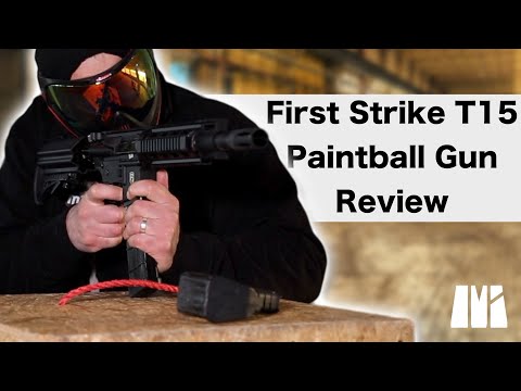 We get our hands on the First Strike T15 Mag-fed Paintball Gun - T15 Full Review