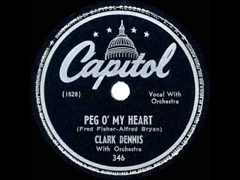 1947 HITS ARCHIVE: Peg O’ My Heart - Clark Dennis