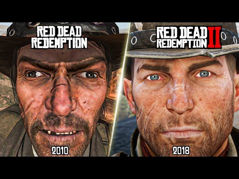 Red Dead Redemption 2 vs Red Dead 1 – Best Visuals, Animations & Details Comparison