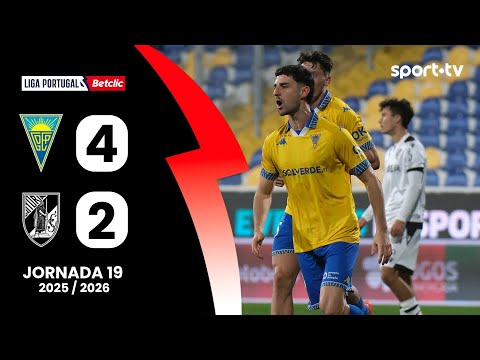 Resumo: Estoril 4-2 Vitória SC - Liga Portugal Betclic | sport tv