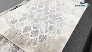 Festival kusový koberec Palera 675 80x150cm beige-grey