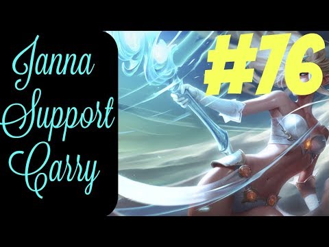 How to Carry as Janna Support #76 -- Only Support to Diamond Series -- League of Legends