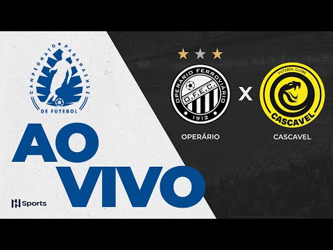 JOGO COMPLETO: OPERÁRIO 2 x 0 CASCAVEL | 9ª RODADA | CAMPEONATO PARANAENSE 2025