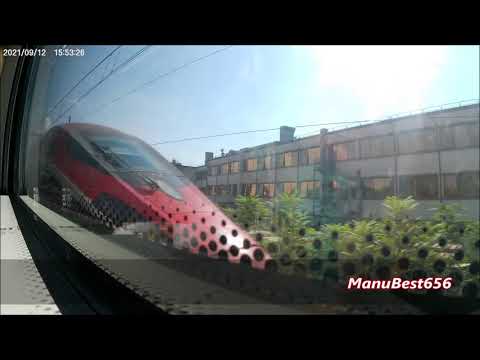 A BORDO DELL'ETR500!! VIAGGIO DA FIRENZE S.M.NOVELLA A ROMA TERMINI!