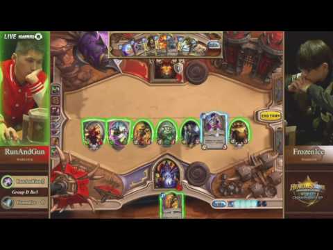BlizzCon 世界盃聯賽 《爐石戰記》華文轉播 11/04 part8（FrozenIce VS RunAndGun）