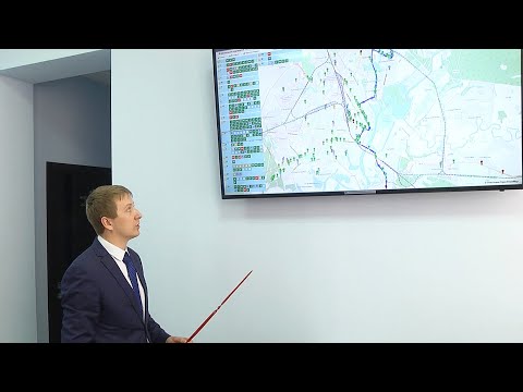 Чат-бот, интерактивная карта и электробусы - репортаж из "Гомельоблпассажиртранса" видео