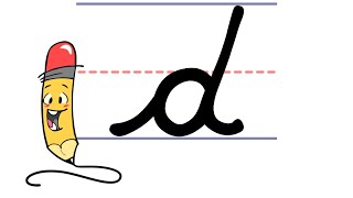 How To Write Cursive D