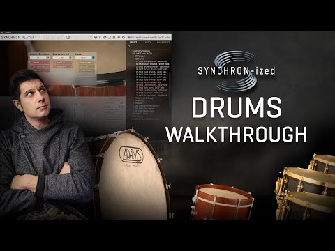 SYCHRON-ized Drums: Walkthrough by Fabio Amurri (no talking)