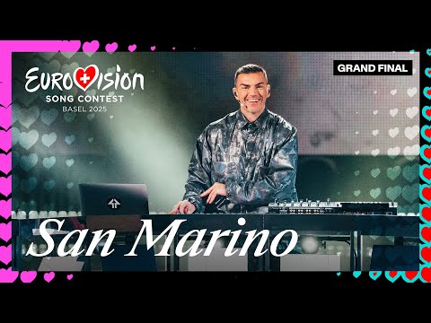 Gabry Ponte - Tutta L'Italia (LIVE) | San Marino 🇸🇲 | Grand Final | Eurovision 2025