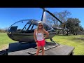 MY FIRST TIME FLYING A HELICOPTER!