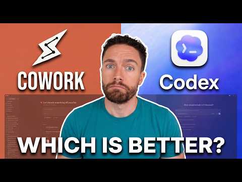 Codex vs Cowork for Regular People (Every Feature Compared)
