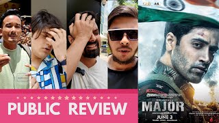 Major Movie PUBLIC REVIEW | First Day First Show | Adivi Sesh, Sai Manjrekar, Prakash Raj | Hindi