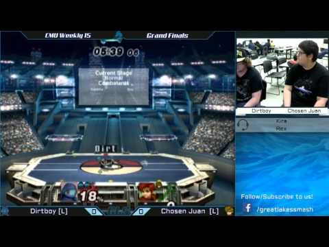 CMU Weekly 15 Grand Finals - Dirtboy (Squirtle) vs. Chosen Juan (Roy)