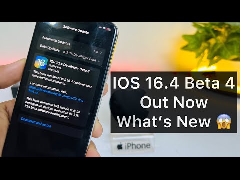 iOS 16.4 Beta 4 Out Now !! What’s New 😱😱