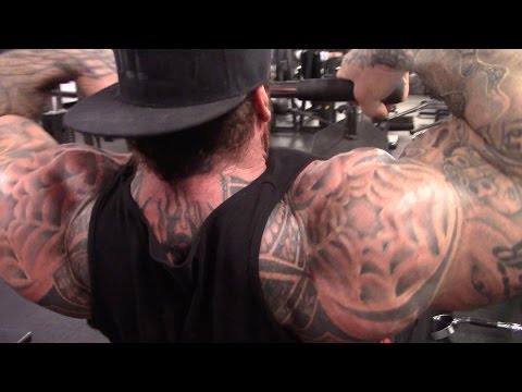 BIGGER BY THE DAY - DAY 19 - GOING TO COURT - KILL SHOULDERS  -  30LBS