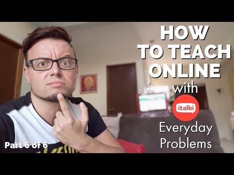 ITALKI PROBLEMS YOU MAY FACE | HOW to TEACH ENGLISH ONLINE with ITALKI 👨‍🎓 | THE TAO OF DAVID