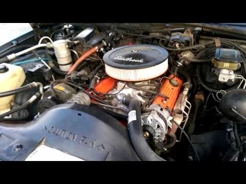 Chevy 305 with a little cam New Holley tbi intake