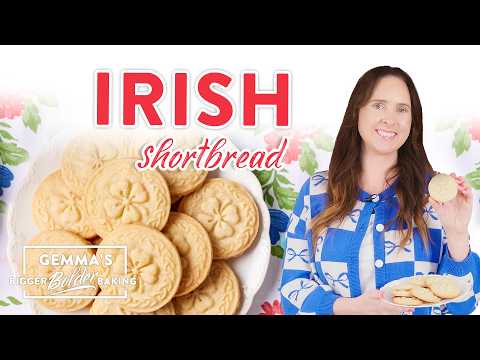 How to Make Traditional Irish Shortbread Cookies with ONLY 5 Ingredients!