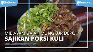 Mie Ayam Gajah Mungkur di Depok, Sajikan Porsi Kuli dan Topping Melimpah dengan Harga Rp 12 Ribu