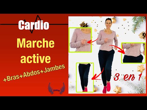 MARCHE ACTIVE tout en travaillant les bras, les abdos et les jambes