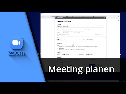 Zoom Meeting planen | Personen zum Meeting einladen ✅ Tutorial