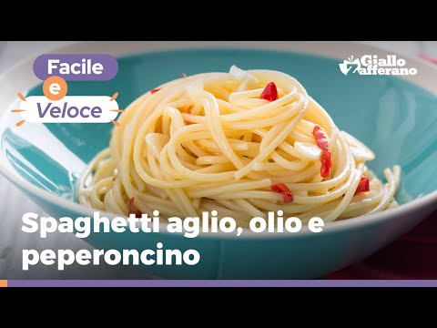 SPAGHETTI AGLIO OLIO E PEPERONCINO: facilissimi e super cremosi!
