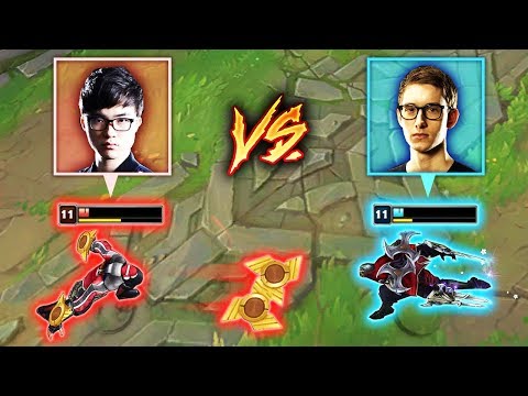 FAKER vs BJERGSEN - Two Legends Go Head-To-Head