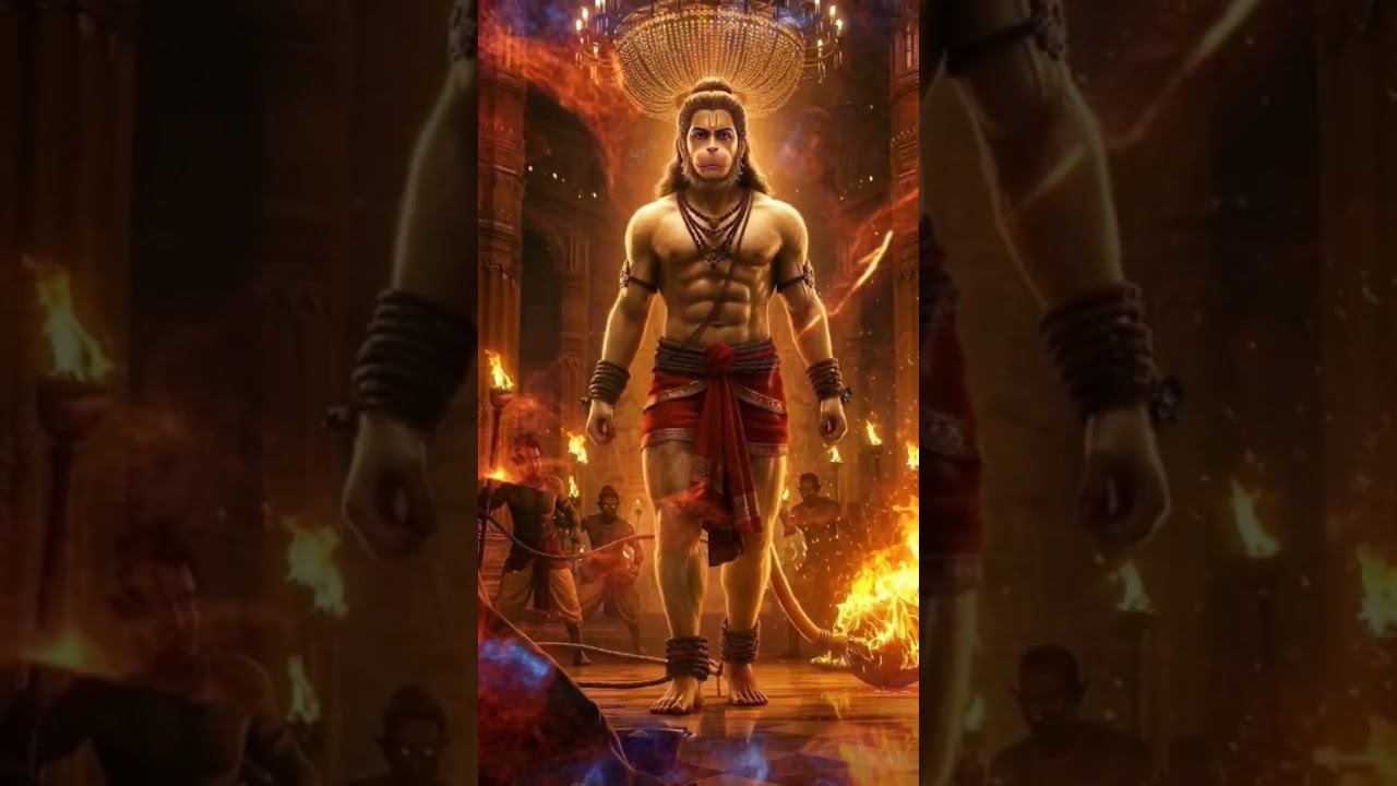 Jai Hanuman Gyan Gun Sagar | #shorts​  #jaishreeram​ #jaihanuman​ #bajarang​ #bajrangbali​ #status​