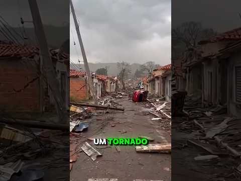 Rastro de Destruição em Rio Bonito do Iguaçu 🌪️ #tornado #riobonitodoiguacu #paraná