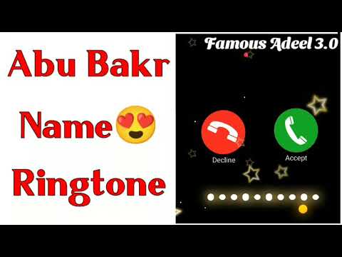 abu bakr name ringtone | abu bakr naam ki ringtone | abu bakr name status | abu bakr ringtone